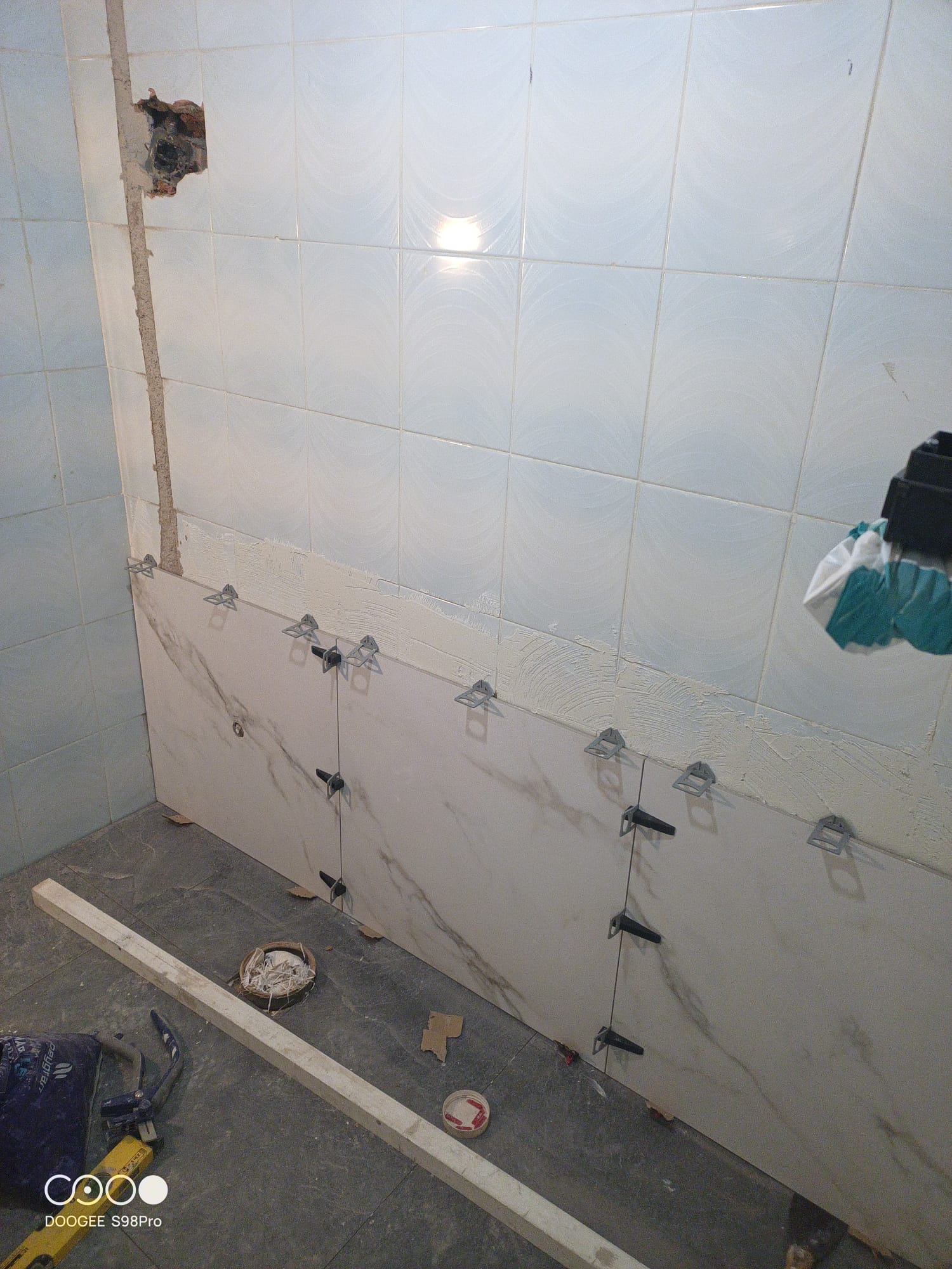 Reforma de baños dentro del proyecto​